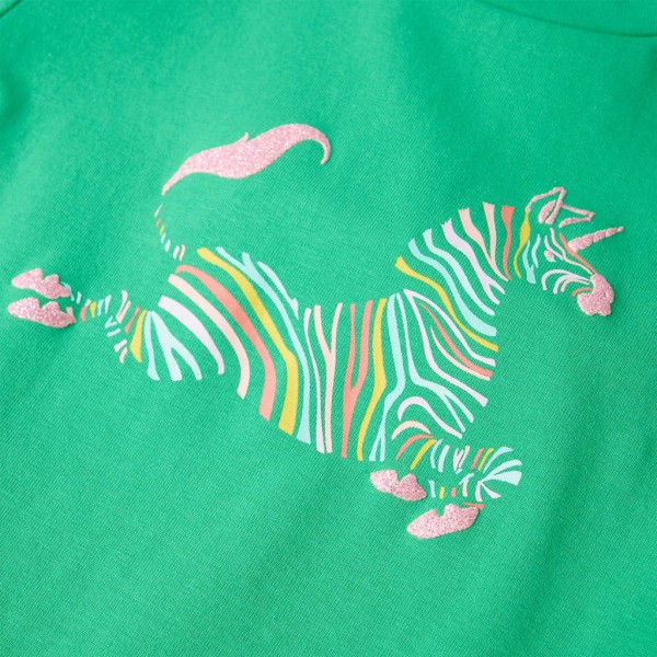 Camiseta de niños verde neón 116 Camiseta de niños verde neón 116