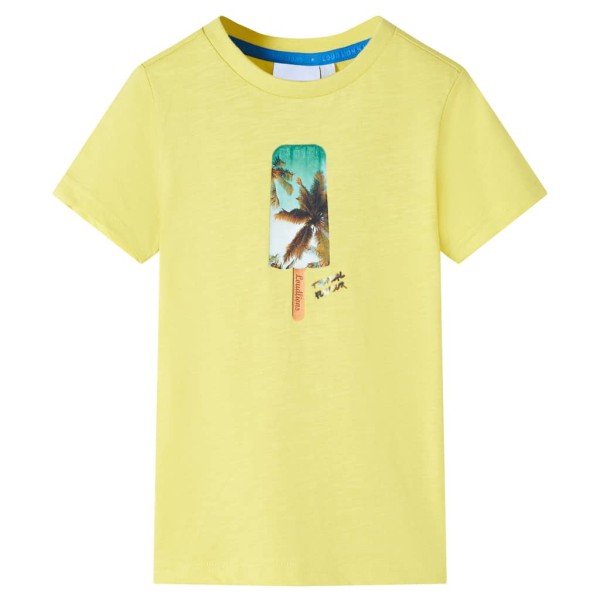 Camiseta de niños amarillo 92 Camiseta de niños amarillo 92