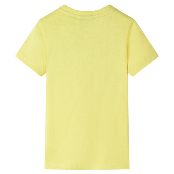 Camiseta de niños amarillo 92 Camiseta de niños amarillo 92