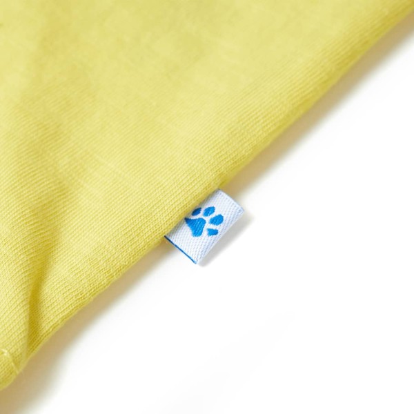 Camiseta de niños amarillo 92 Camiseta de niños amarillo 92