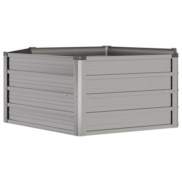 Arriate oxidado de acero corten 129x129x45 cm Arriate oxidado de acero corten 129x129x45 cm
