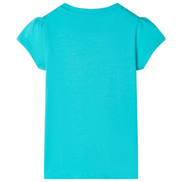 Camiseta infantil verde menta 128 Camiseta infantil verde menta 128