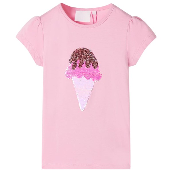 Camiseta infantil rosa chillón 140 Camiseta infantil rosa chillón 140