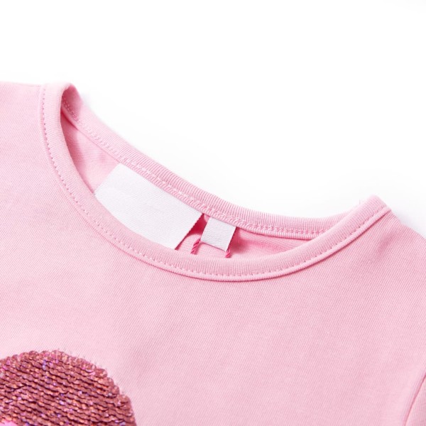 Camiseta infantil rosa chillón 140 Camiseta infantil rosa chillón 140