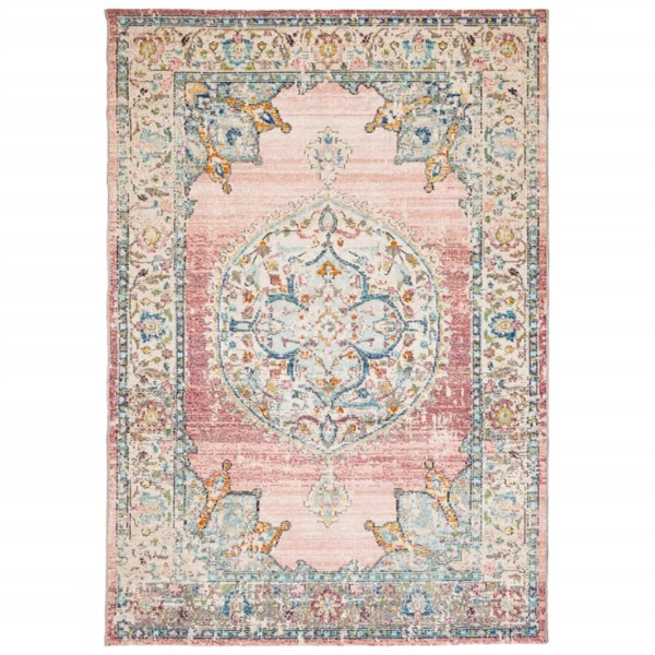 Alfombra de interior/exterior diseño vintage ARBIZU 160x230 cm Alfombra de interior/exterior diseño vintage ARBIZU 160x230 cm