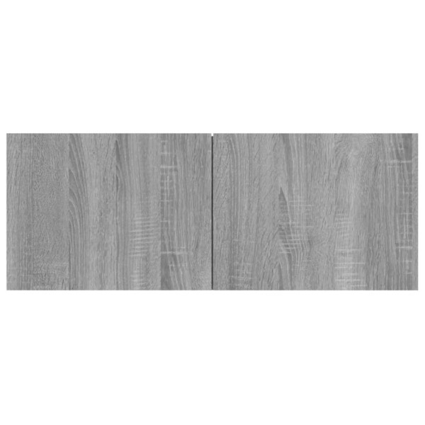 Muebles TV 2 uds madera contrachapada gris Sonoma 80x30x30 cm Muebles TV 2 uds madera contrachapada gris Sonoma 80x30x30 cm