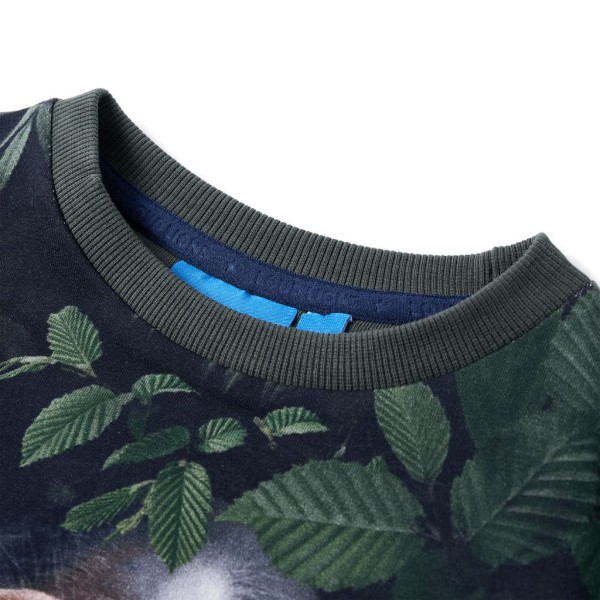 Sudadera para niños caqui oscuro 116 Sudadera para niños caqui oscuro 116
