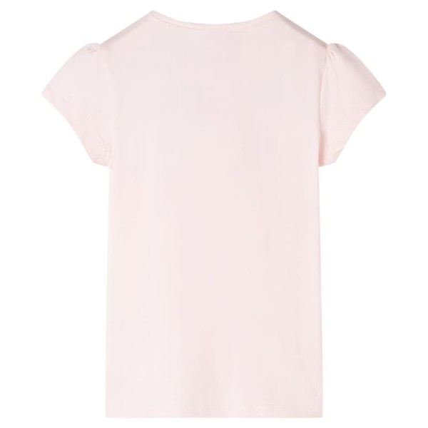 Camiseta infantil rosa suave 116 Camiseta infantil rosa suave 116