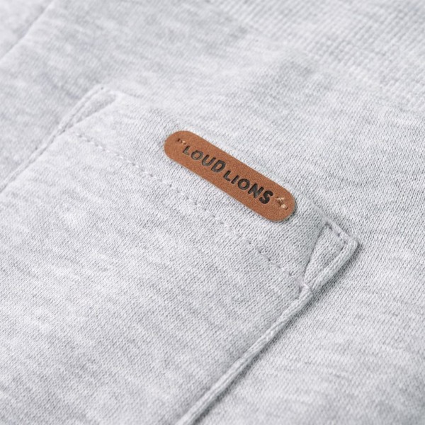 Pantalones de chándal para niños gris mélange 116 Pantalones de chándal para niños gris mélange 116