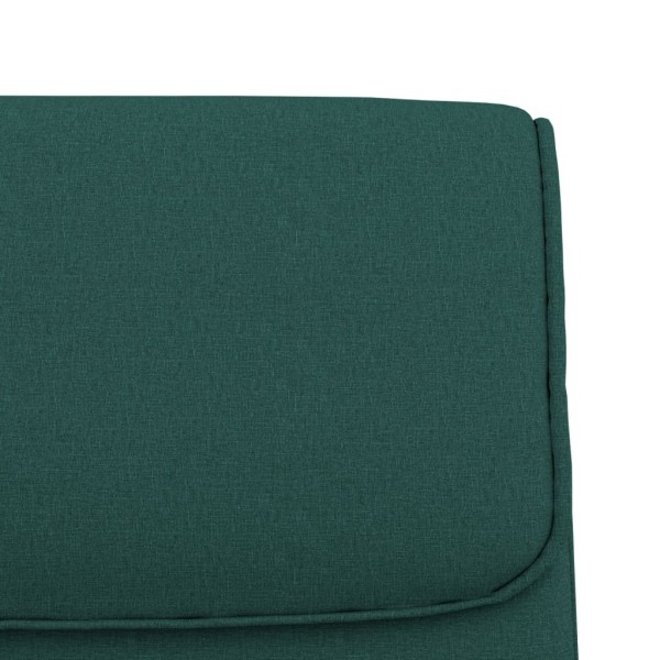 Banco de tela verde oscuro 100x64x80 cm Banco de tela verde oscuro 100x64x80 cm