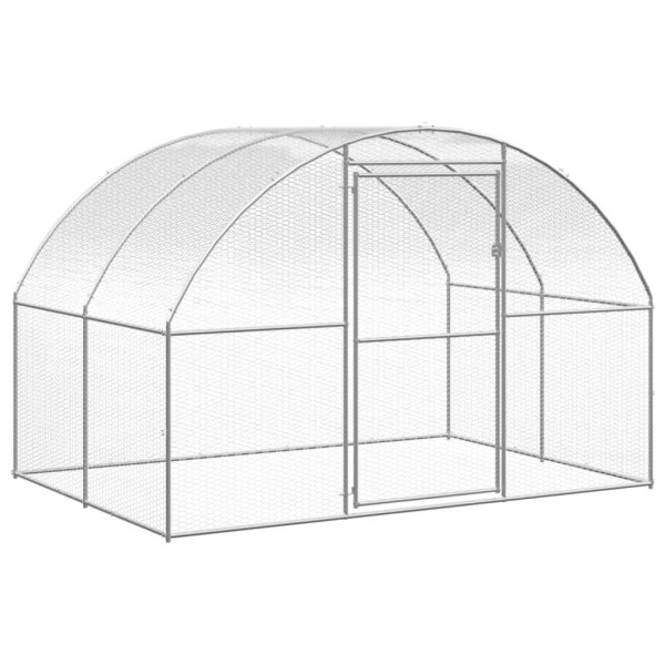Gallinero de exterior de acero galvanizado 3x2x2 m Gallinero de exterior de acero galvanizado 3x2x2 m
