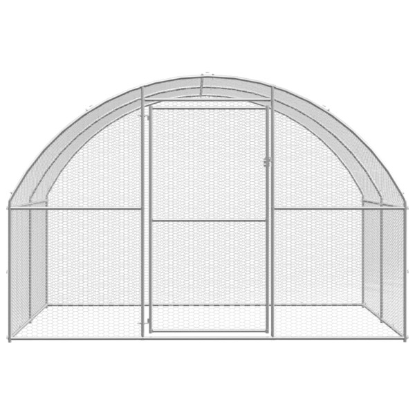 Gallinero de exterior de acero galvanizado 3x2x2 m Gallinero de exterior de acero galvanizado 3x2x2 m
