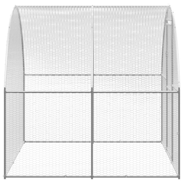 Gallinero de exterior de acero galvanizado 3x2x2 m Gallinero de exterior de acero galvanizado 3x2x2 m