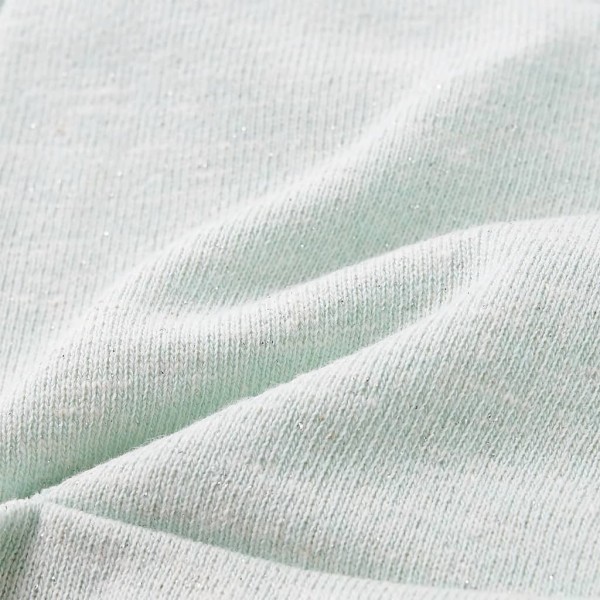 Pantalones cortos infantiles con cordón verde menta claro mixto Pantalones cortos infantiles con cordón verde menta claro mixto