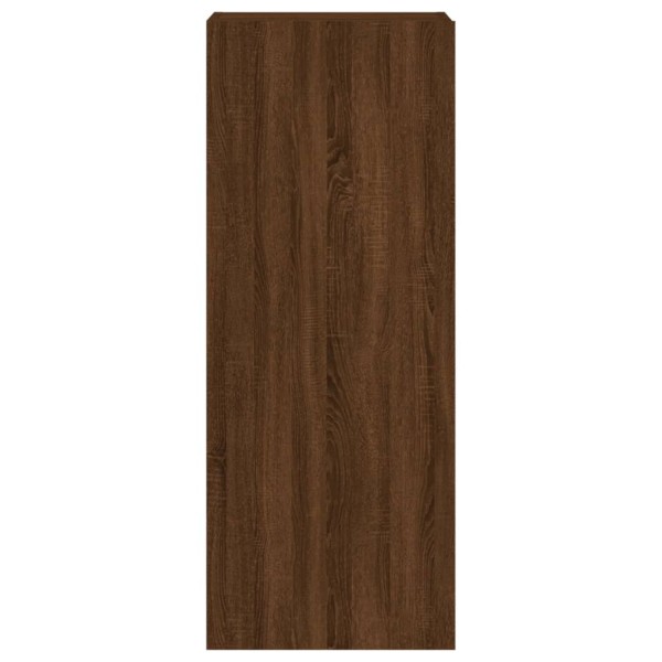 Mueble de TV de pared madera marrón roble 40,5x30x102 cm Mueble de TV de pared madera marrón roble 40,5x30x102 cm