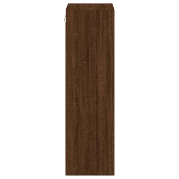 Mueble de TV de pared madera marrón roble 40,5x30x102 cm Mueble de TV de pared madera marrón roble 40,5x30x102 cm