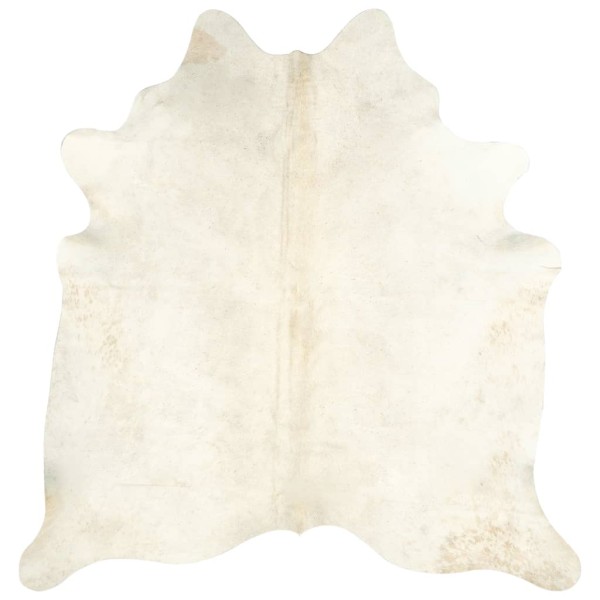 Alfombra de piel de vaca auténtica beige 180x220 cm Alfombra de piel de vaca auténtica beige 180x220 cm