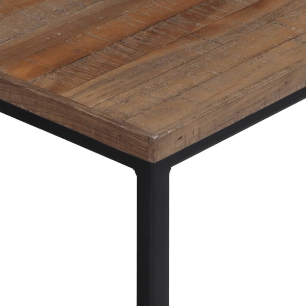 Soportes para plantas 3 unidades madera maciza de teca Soportes para plantas 3 unidades madera maciza de teca