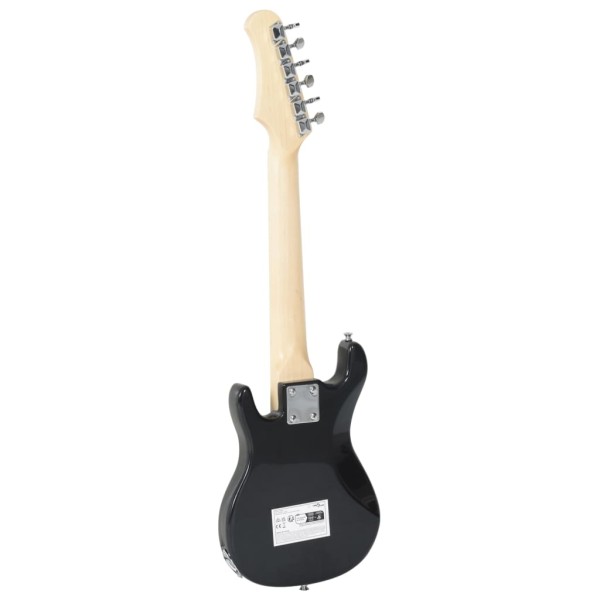 Guitarra eléctrica para niños con funda marrón y blanco 3/4 30" Guitarra eléctrica para niños con funda marrón y blanco 3/4 30"