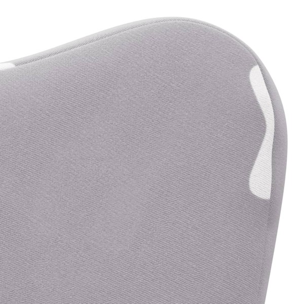 Sofá cama de niños felpa suave gris claro con estrellas Sofá cama de niños felpa suave gris claro con estrellas