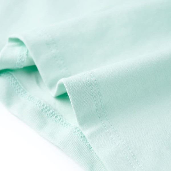 Camiseta de tirantes infantil verde menta claro 116 Camiseta de tirantes infantil verde menta claro 116