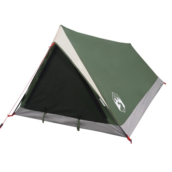 Tienda de campaña 2 personas tafetán 185T verde 200x120x88/62cm Tienda de campaña 2 personas tafetán 185T verde 200x120x88/62cm