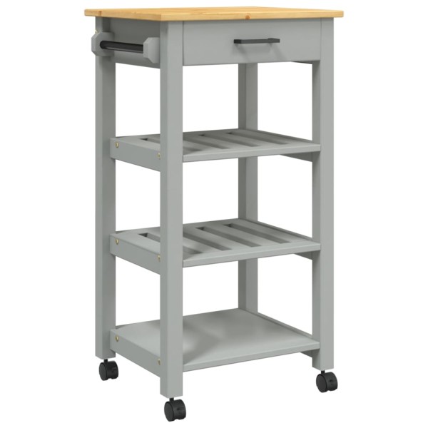 Carrito de cocina MONZA madera maciza de pino 48x40x90 cm Carrito de cocina MONZA madera maciza de pino 48x40x90 cm
