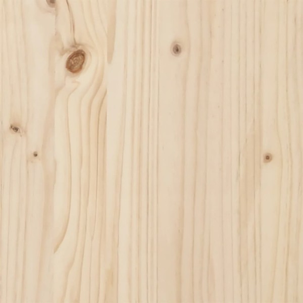 Estructura de cama con cabecero madera maciza pino 90x190 cm Estructura de cama con cabecero madera maciza pino 90x190 cm