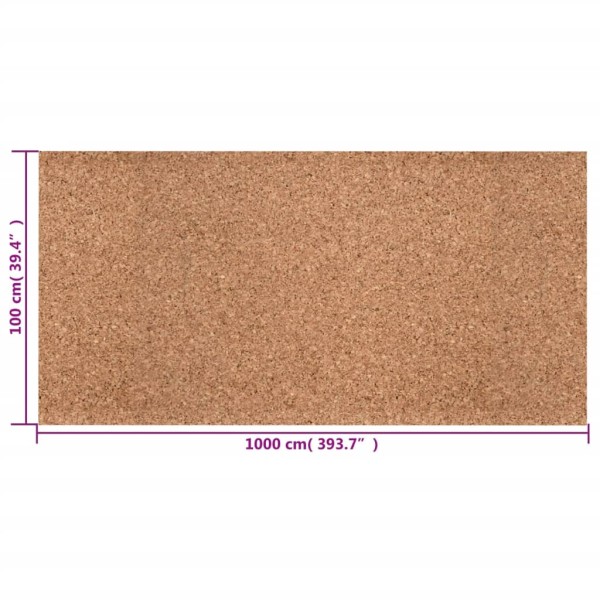 Rollo de corcho 100x1000 cm 2 mm Rollo de corcho 100x1000 cm 2 mm