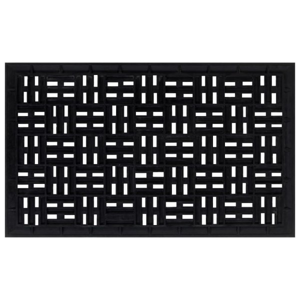Felpudo rectangular de goma 45x75 cm Felpudo rectangular de goma 45x75 cm