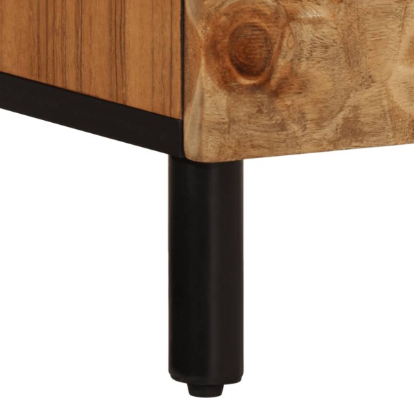 Mesitas de noche 2 uds madera maciza de acacia 40x33x46 cm Mesitas de noche 2 uds madera maciza de acacia 40x33x46 cm