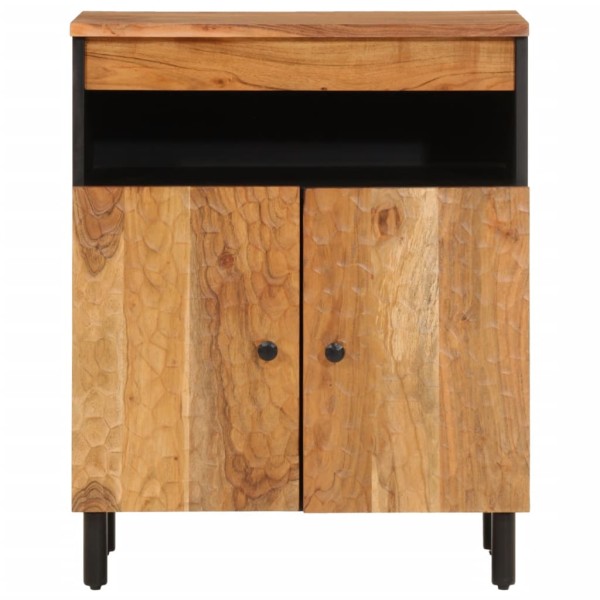 Armario auxiliar madera maciza de acacia 60x33x75 cm Armario auxiliar madera maciza de acacia 60x33x75 cm