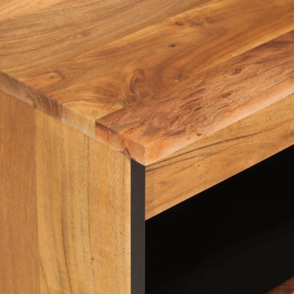 Armario auxiliar madera maciza de acacia 60x33x75 cm Armario auxiliar madera maciza de acacia 60x33x75 cm