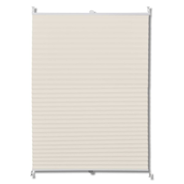Plisé Para Ventana Persiana 60X125cm Crema Plisé Para Ventana Persiana 60X125cm Crema