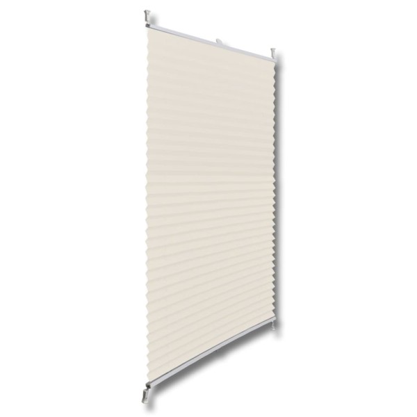 Plisé Para Ventana Persiana 60X125cm Crema Plisé Para Ventana Persiana 60X125cm Crema