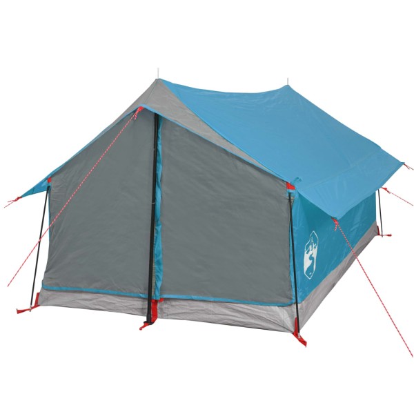 Tienda de campaña 2 personas tafetán 185T azul 193x122x96 cm Tienda de campaña 2 personas tafetán 185T azul 193x122x96 cm