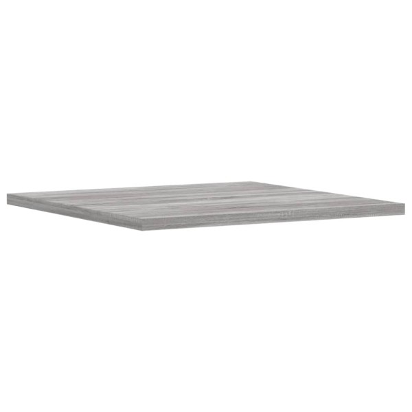 Estantes pared 4 uds madera ingeniería gris Sonoma 40x40x1,5 cm Estantes pared 4 uds madera ingeniería gris Sonoma 40x40x1,5 cm