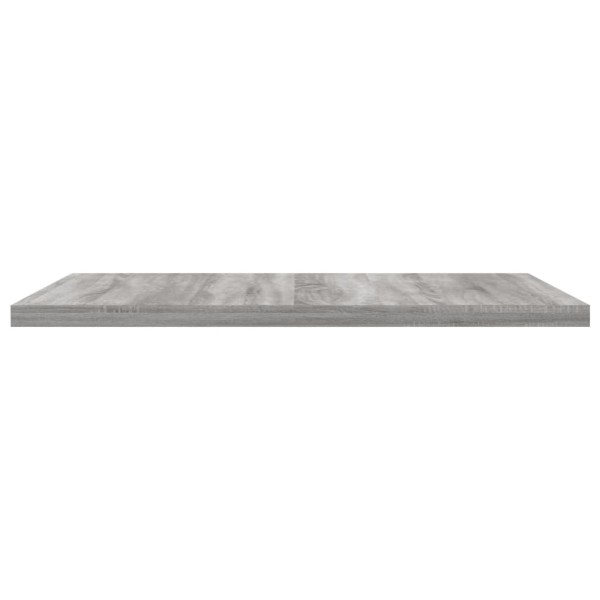 Estantes pared 4 uds madera ingeniería gris Sonoma 40x40x1,5 cm Estantes pared 4 uds madera ingeniería gris Sonoma 40x40x1,5 cm