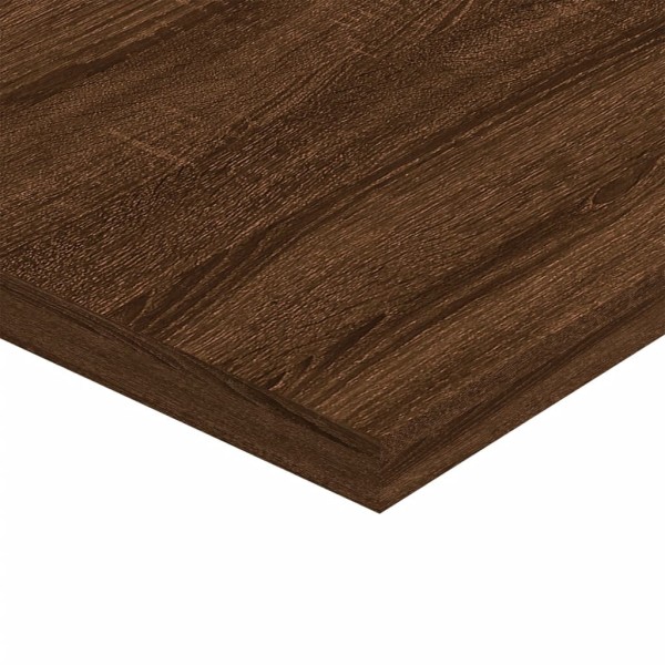 Estantes pared 4 uds madera ingeniería marrón roble 80x50x1,5cm Estantes pared 4 uds madera ingeniería marrón roble 80x50x1,5cm