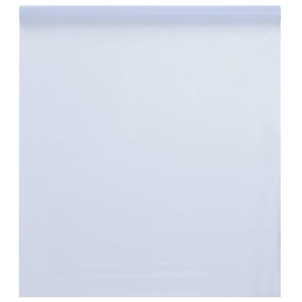 Lámina de ventana esmerilada PVC blanco transparente 60x2000 cm Lámina de ventana esmerilada PVC blanco transparente 60x2000 cm