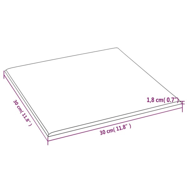 Paneles de pared 12 uds tela rojo tinto 30x30 cm 1,08 m² Paneles de pared 12 uds tela rojo tinto 30x30 cm 1,08 m²