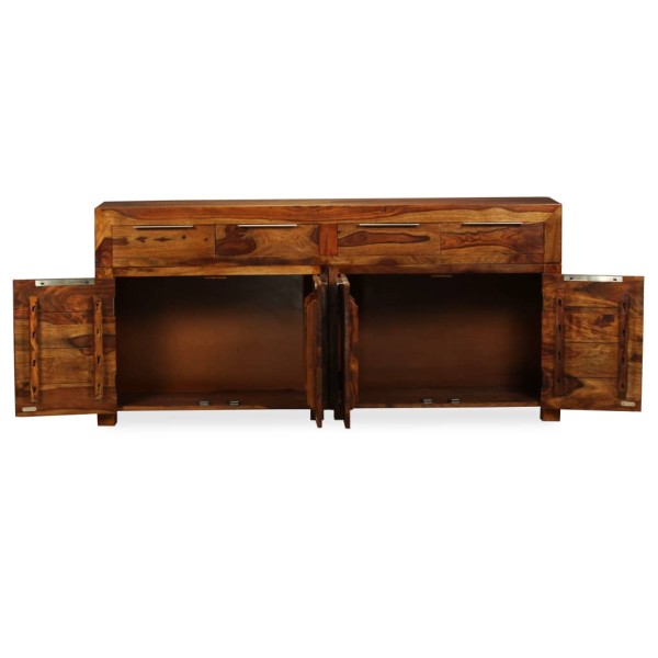 Aparador de madera maciza de sheesham 160x35x75 cm Aparador de madera maciza de sheesham 160x35x75 cm