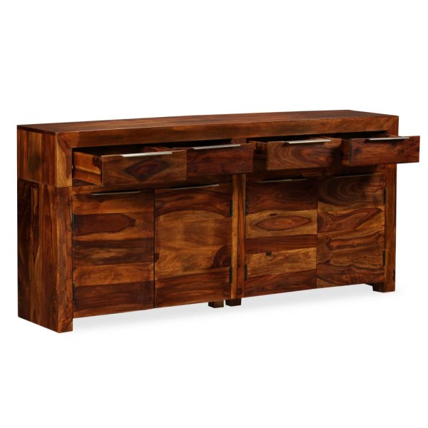 Aparador de madera maciza de sheesham 160x35x75 cm Aparador de madera maciza de sheesham 160x35x75 cm