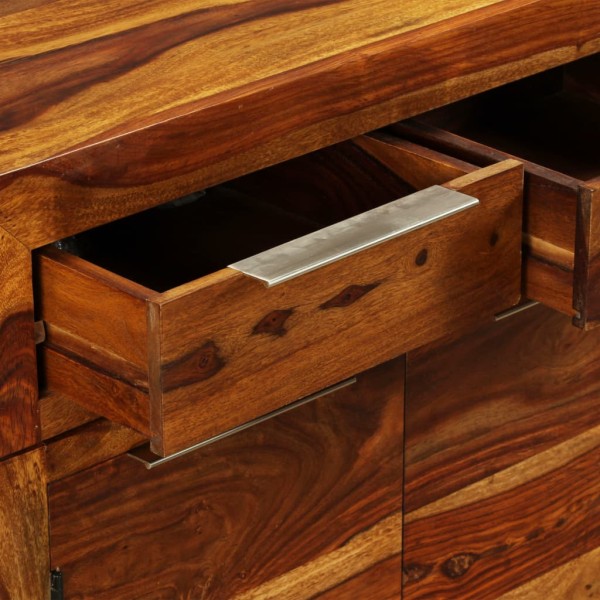 Aparador de madera maciza de sheesham 160x35x75 cm Aparador de madera maciza de sheesham 160x35x75 cm