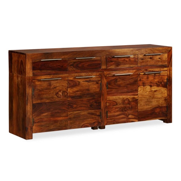 Aparador de madera maciza de sheesham 160x35x75 cm Aparador de madera maciza de sheesham 160x35x75 cm