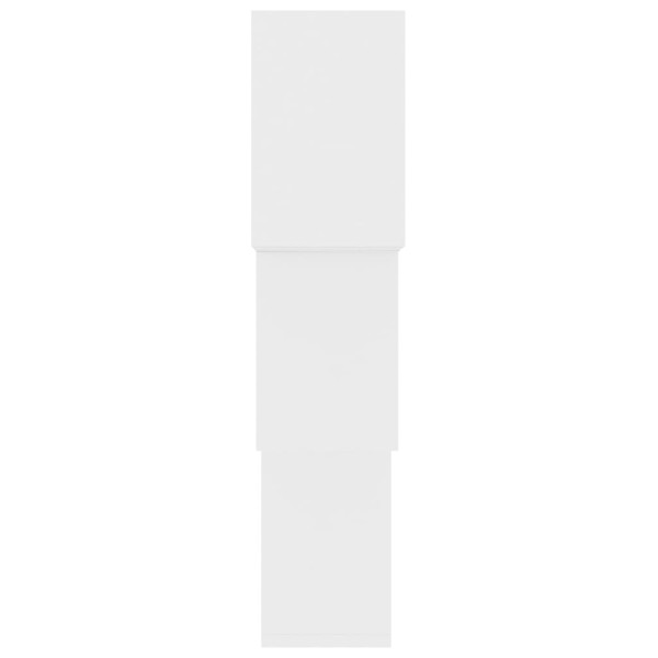 Estante de pared de cubo de madera contrachapada 68x15x68 cm Estante de pared de cubo de madera contrachapada 68x15x68 cm