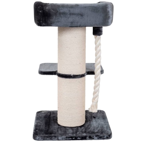 Quapas! Árbol rascador para gatos Ruffles gris oscuro 60x60x115 Quapas! Árbol rascador para gatos Ruffles gris oscuro 60x60x115