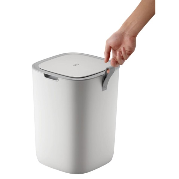 EKO Cubo de basura con sensor Morandi 12 L blanco EKO Cubo de basura con sensor Morandi 12 L blanco