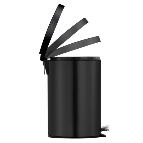EKO Cubo de basura de pedal Classic 3 L negro EKO Cubo de basura de pedal Classic 3 L negro