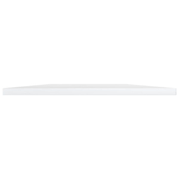 Estante estantería 4uds contrachapada blanco brillo 40x50x1,5cm Estante estantería 4uds contrachapada blanco brillo 40x50x1,5cm